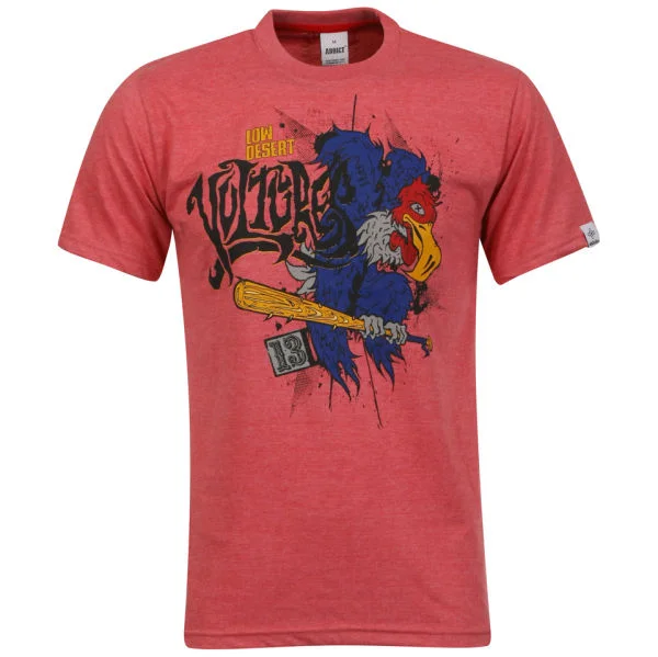 Addict Men's Vulture T-Shirt - Red - S - Red Image 1