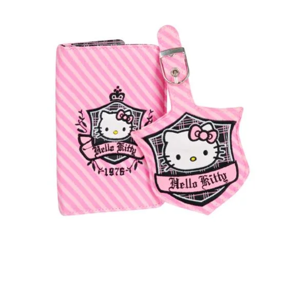 Hello Kitty Passport Cover & Luggage Tag Set Image 1