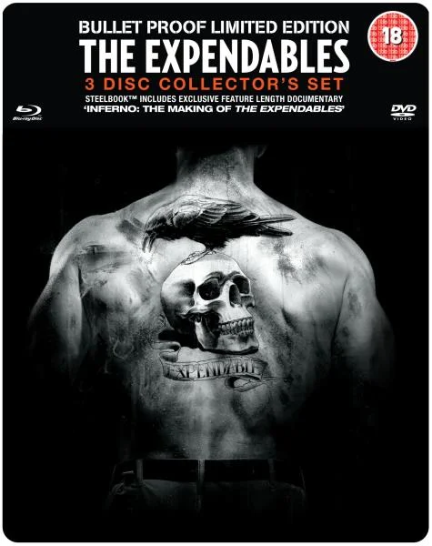 The Expendables: Collector's Edition Steel Tin (Includes Blu-Ray and DVD Copy) Image 1