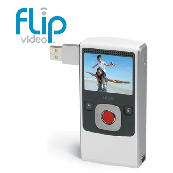 Flip Ultra2 Camcorder - White (U1120WUK) Image 1
