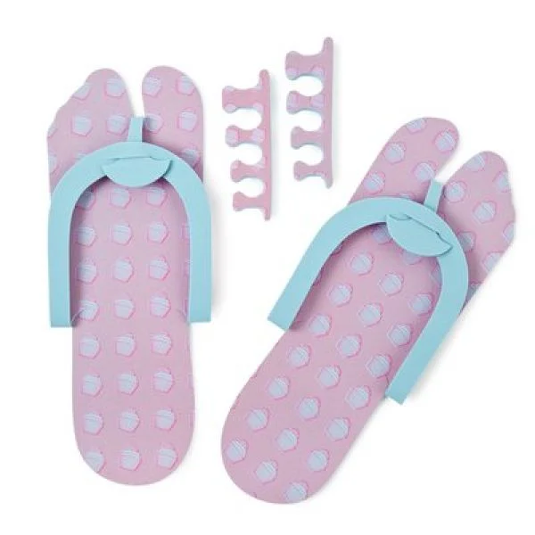 Cupcake Flip Flop Nail Painting Kit Image 1