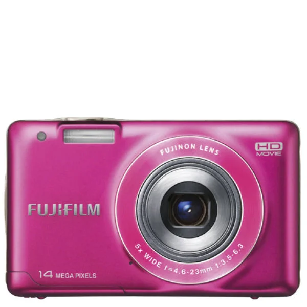 Fujifilm FinePix JX370 14 Megapixel Digital Camera - Pink Image 1