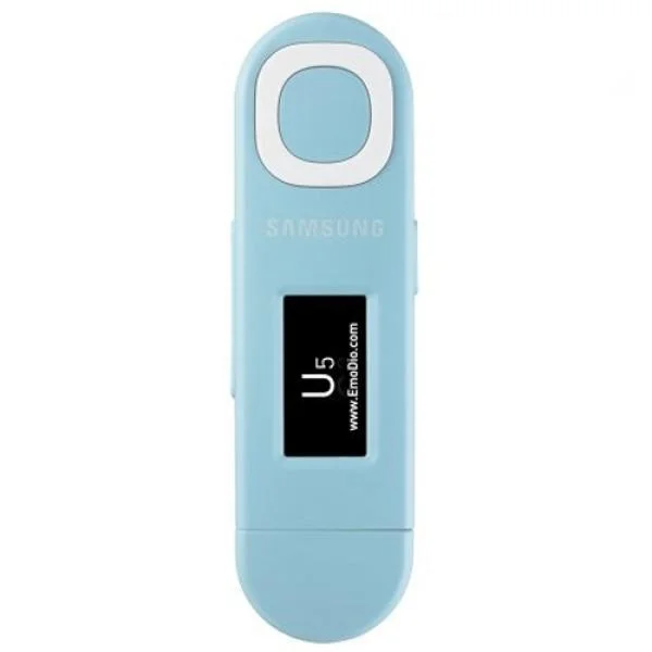 Samsung U5 4GB MP3 Player - Blue (SAMU5BL4G) Image 1