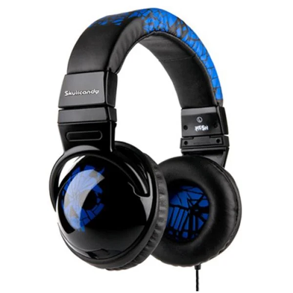 Skullcandy 2010 Hesh Headphones - Shattered Blue Image 1