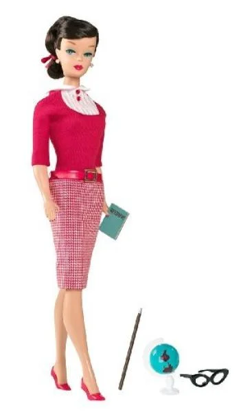 Barbie Vintage Career Doll - Teacher Image 1