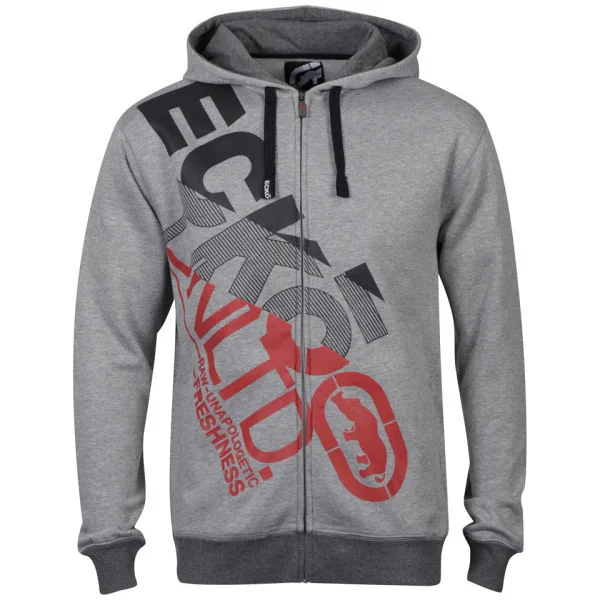 Ecko Men's Elmwood Hoody - Grey - S - Grey Image 1