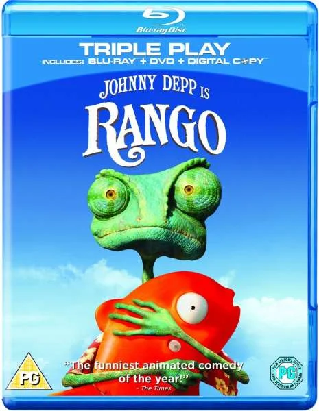 Rango Triple Play (Includes Blu-Ray, DVD and Digital Copy) Image 1