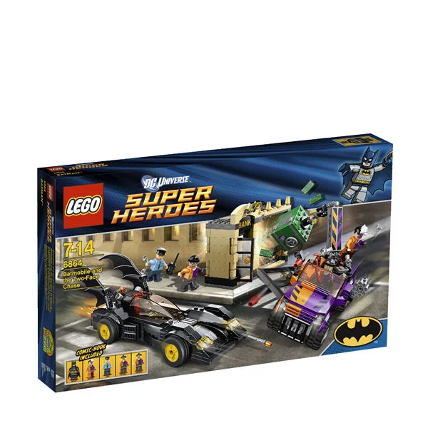 LEGO Super Heroes: Batmobile and The Two Face Chase (6864) Image 1