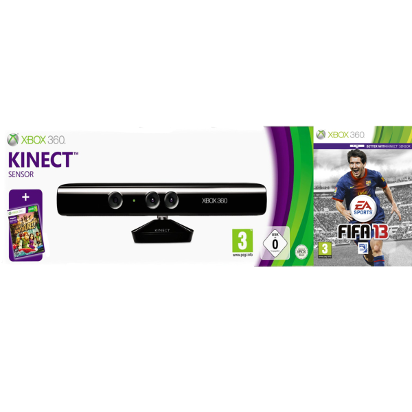Kinect Sensor Bundle (Includes FIFA 13) Image 1