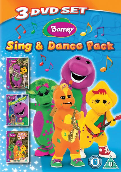 Barney: Sing and Dance Pack (Songs from the Park / Sing that Song / Riff's Musical Zoo) Image 1