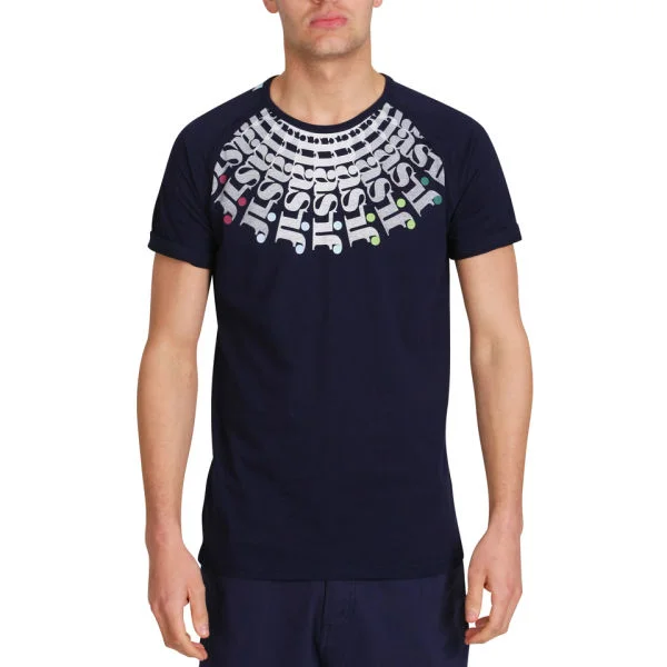 Mas-if Men's Hubbel Fan T-Shirt - Navy - S - Navy Image 1