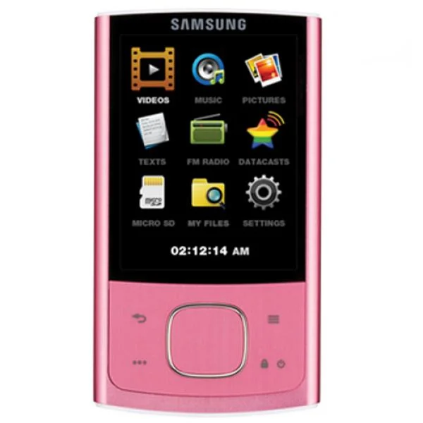Samsung R0 16GB MP3 Player - Pink (SAMR0PI16G) Image 1