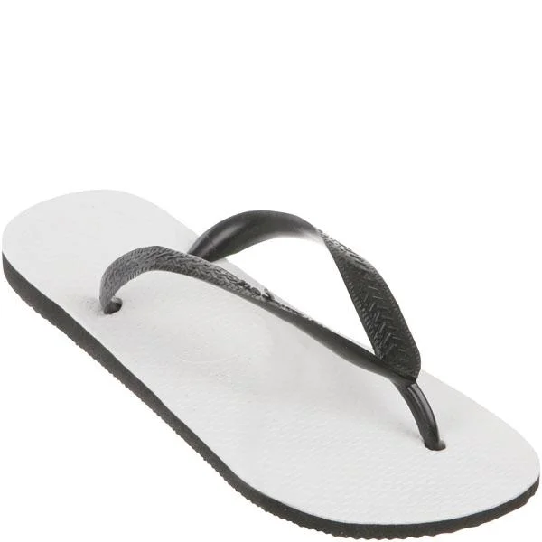 Havaianas Unisex Flip Flops - Black - 1/2 - Black Image 1