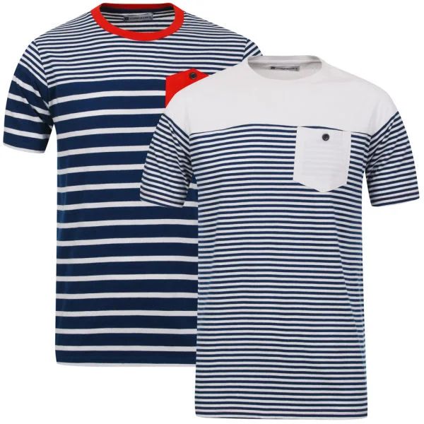 Tom Frank Men's 2-Pack T-Shirt - Navy - S - Navy Image 1