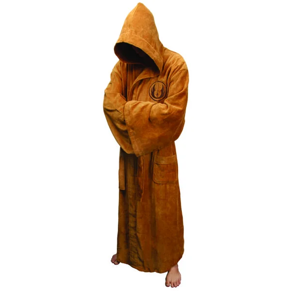 Star Wars Jedi Adult Towelling Bathrobe (One Size) Image 1