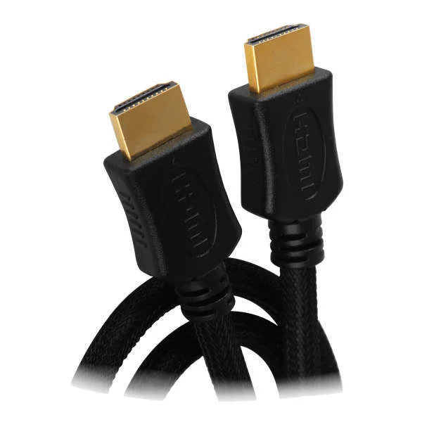 BEST 2M Gold A Male to A Male HDMI Cable Image 1