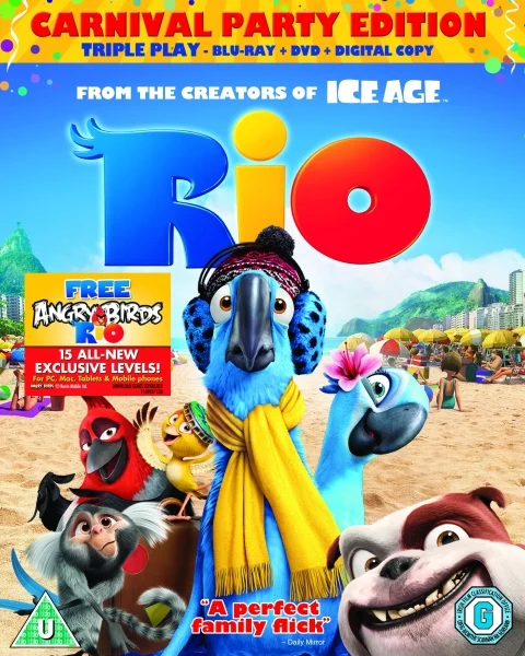 Rio - Triple Play (Includes DVD, Blu-Ray and Digital Copy) Image 1