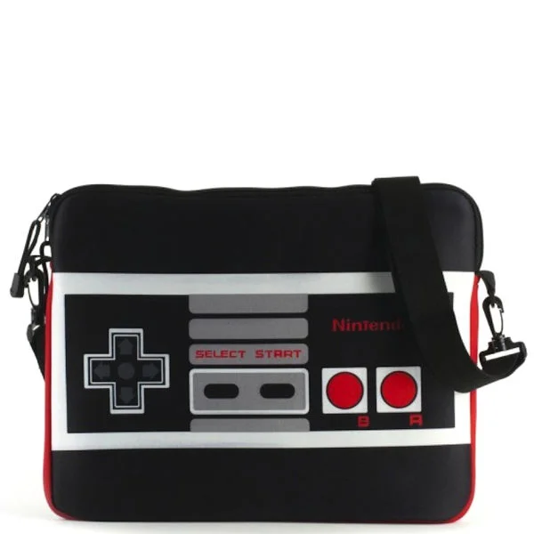Nintendo Classic Controller Black Messenger Bag Image 1