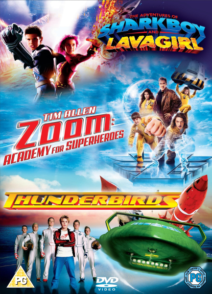 Zoom/Thunderbirds/The Adventures Of Shark Boy And Lava Girl Image 1