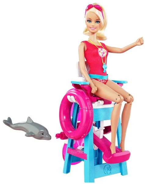Barbie I Can Be Lifeguard Doll Image 1