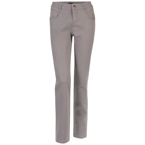 Full Circle Women's Dutchie Slim Leg Jeans - Smoke - 26R - Grey Image 1