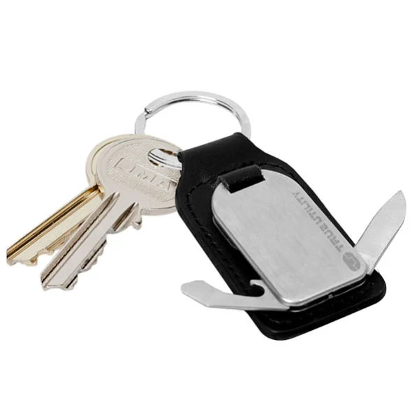 Leather FobTool - Black Image 1