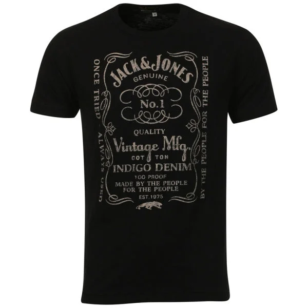 Jack & Jones Vintage Men's Whiskey T-Shirt - ? - S Image 1