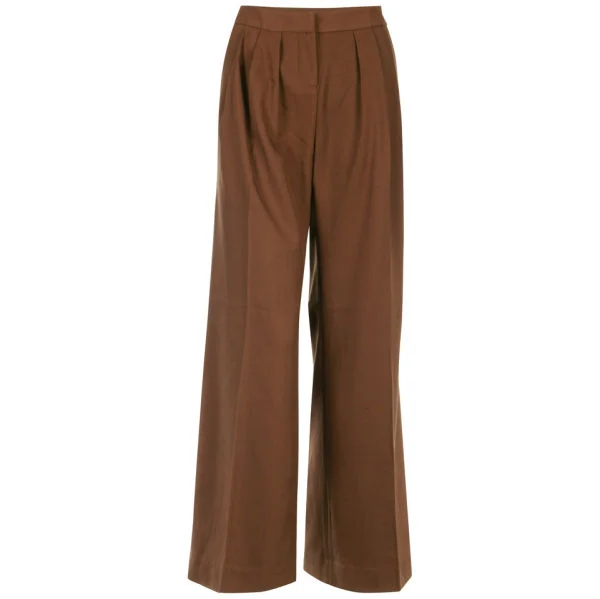 Full Circle Women's Klee Wide Leg Trousers - Cinnamon - 26 - Tan Image 1