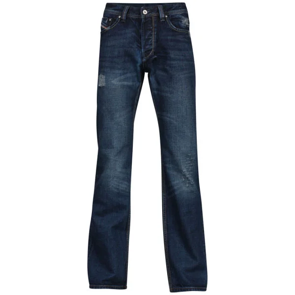 Diesel Men's Larkee Jeans - Blue Dark Wash - 32L - Blue Image 1