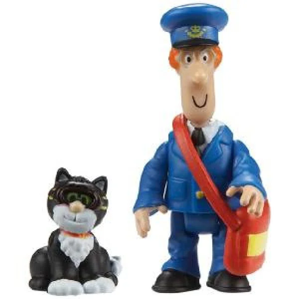 Postman Pat 2 Figure Set Pat and Jess Image 1