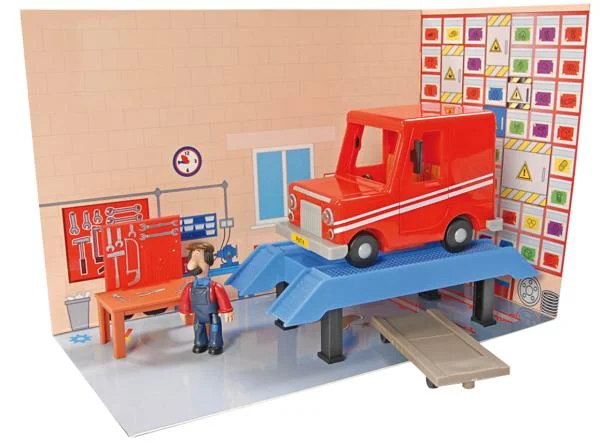 Postman Pat Ted Glen Workshop with Vehicle Image 1