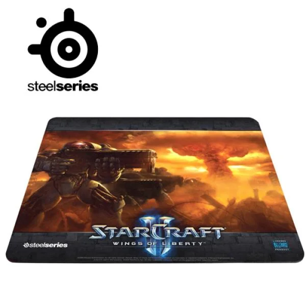 SteelSeries QcK Limited Edition StarCraft II Marine Mouse Mat Image 1