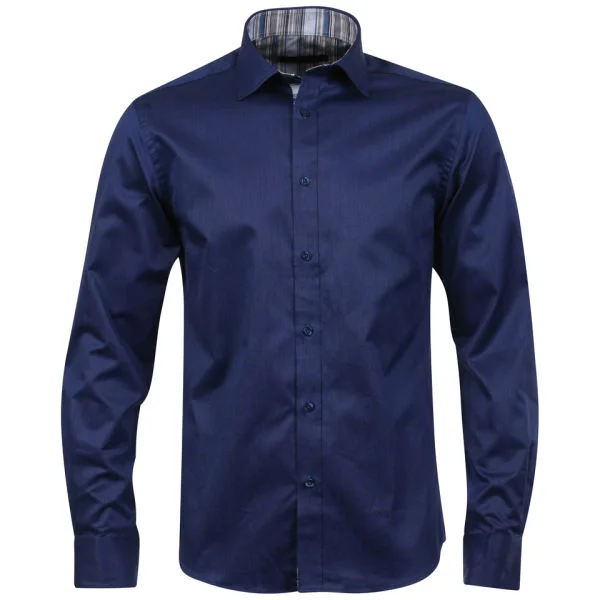 Jack & Jones Men's Andrew Multi Shirt - Dark Blue - S - Dark Blue Image 1