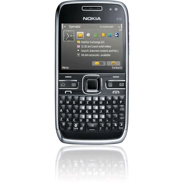 Nokia E72 Sim Free Unlocked Mobile Phone Image 1