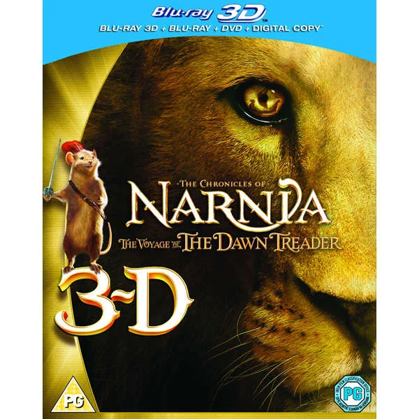 The Chronicles of Narnia: The Voyage of the Dawn Treader (3D Blu-ray, 2D Blu-ray, DVD and Digital Copy) Image 1