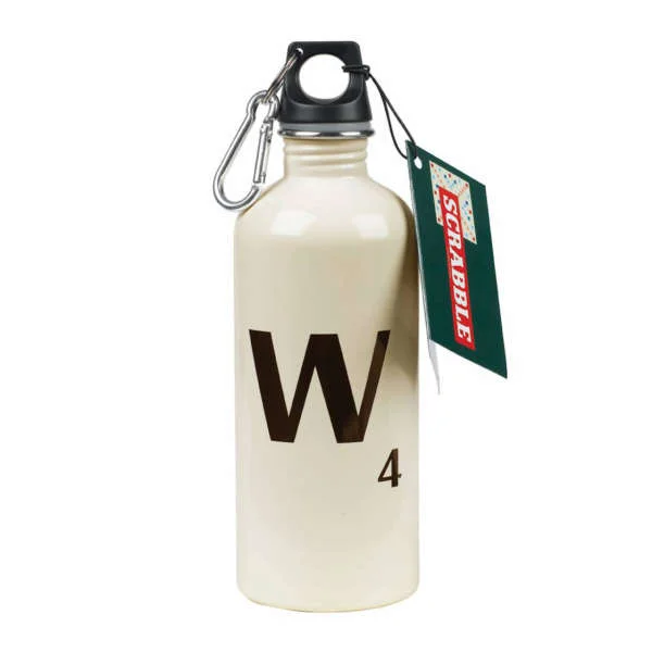 Scrabble Water Bottle Image 1
