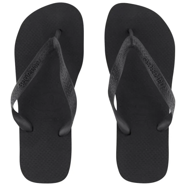 Havaianas Women's Slim Flip Flops - Black - 1/2 - Black Image 1