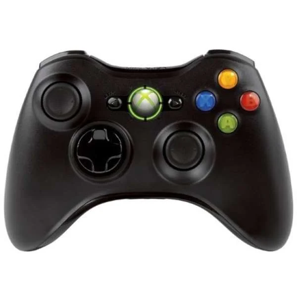 Xbox 360 Wireless Controller Black Image 1