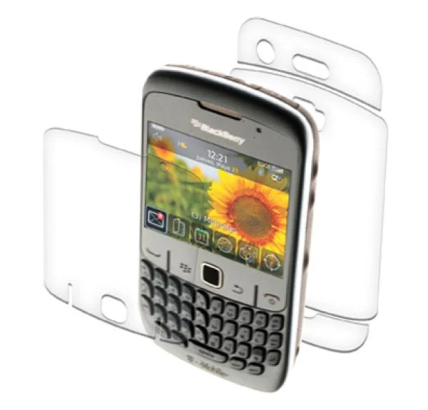 ZAGG - Invisible Shield for Blackberry Curve 8520 (Gemini) - Full Body Image 1