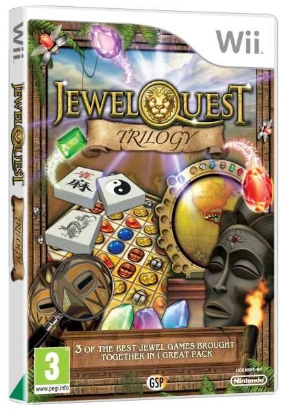 Jewel Quest Trilogy (Jewel Quest Mysteries, Jewel Quest 3, Mahjong Quest 3) Image 1