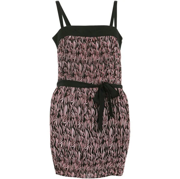 nümph Womens Elsa Pleated Dress - Vision Pink - M - Pink Image 1