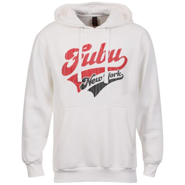 FUBU Men's Vintage New York Hoody - White - S - White Image 1