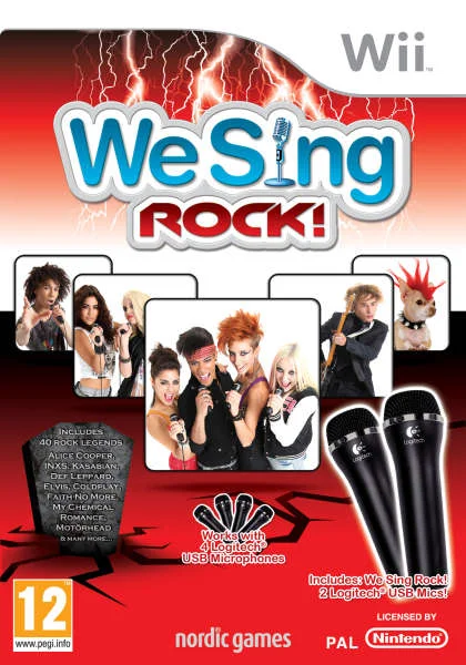 We Sing Rock Bundle with 2 Microphones Image 1