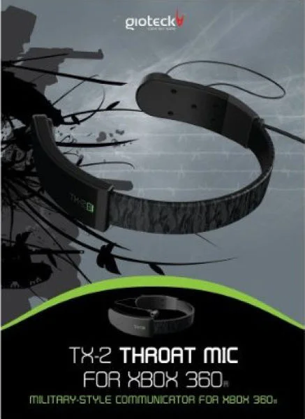 Gioteck TX2 Throat Mic (Xbox 360) Image 1