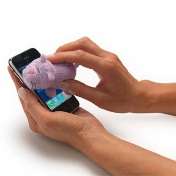 Dusty Pup Phone Screen Cleaner - Cat Image 1