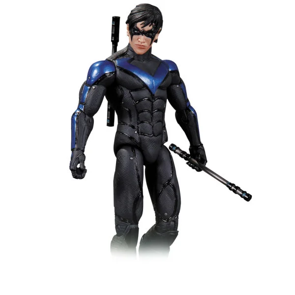 Batman Arkham City: Series 4: Nightwing Action Figure Image 1
