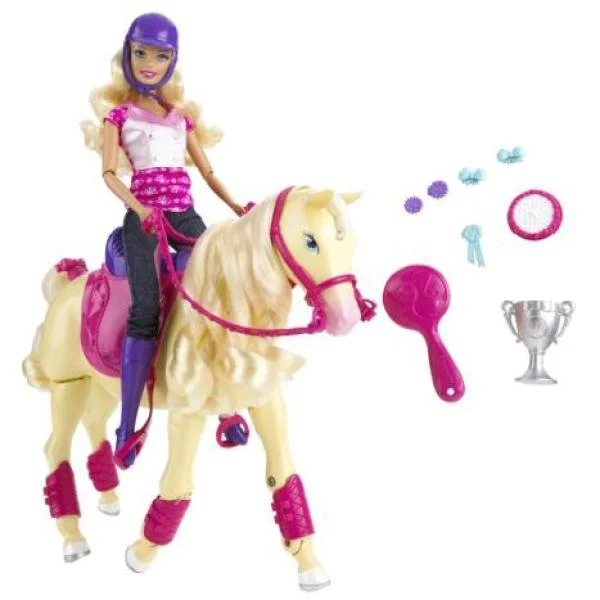 Barbie Tawny Horse and Doll Image 1