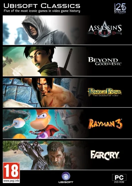 Ubisoft Classics (5 game pack, incl Assassin’s Creed & Beyond Good & Evil) Image 1