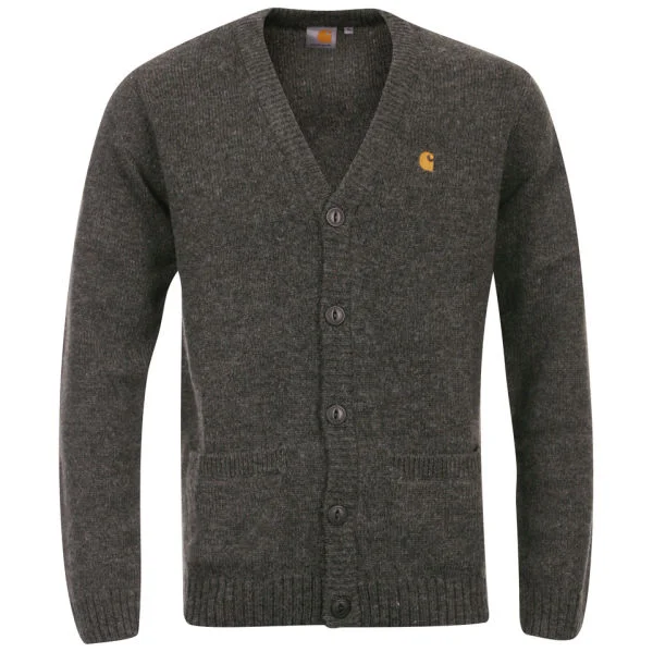 Carhartt Men's University Cardigan - Olive Heather - S - Green Image 1