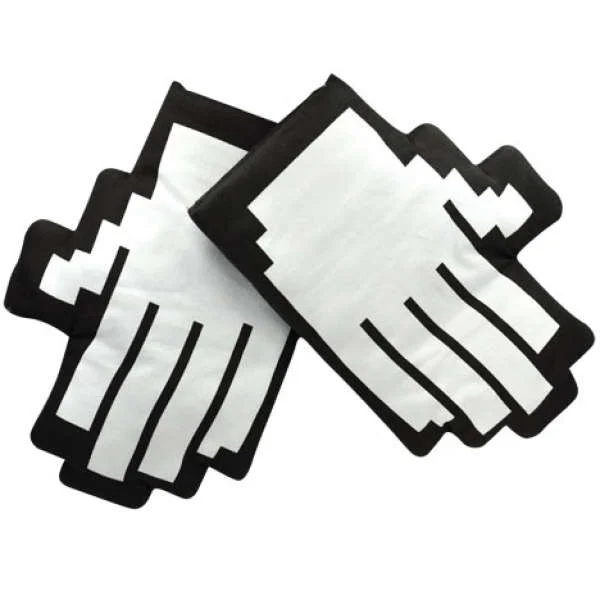 Pixel Hand Oven Gloves Image 1